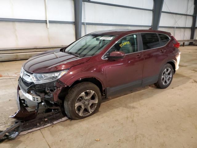 HONDA CR-V EX 2017 with VIN 2HKRW2H50HH666291 - Photo from auction