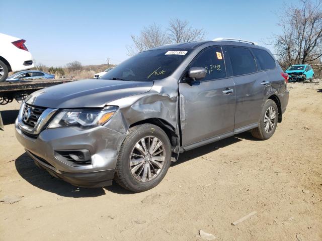 NISSAN PATHFINDER 2018 with VIN 5N1DR2MM3JC647097 - Photo from auction