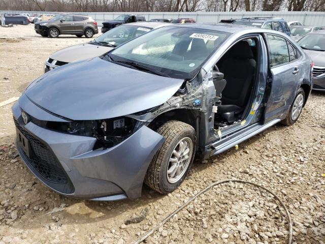 TOYOTA COROLLA LE 2020 with VIN JTDEBRBE0LJ011480 - Photo from auction