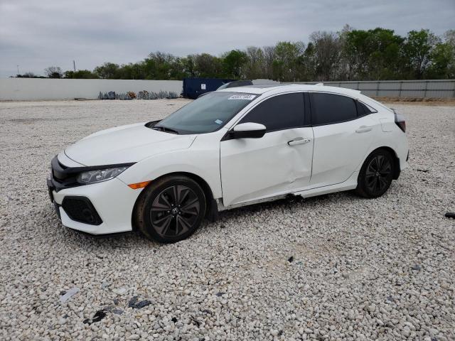 HONDA CIVIC EX 2018 with VIN SHHFK7H54JU418348 - Photo from auction