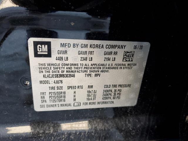 Photo 14 from auction – 2021 BUICK ENCORE PRE with VIN KL4CJESB3MB303946