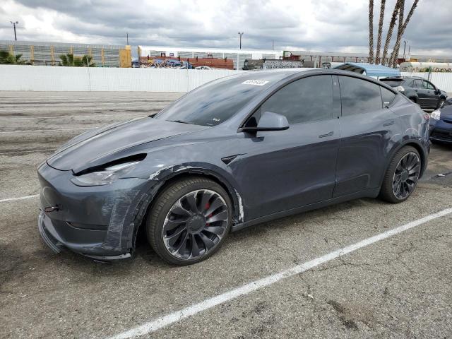 TESLA MODEL Y 2021 with VIN 5YJYGDEF1MF270073 - Photo from auction