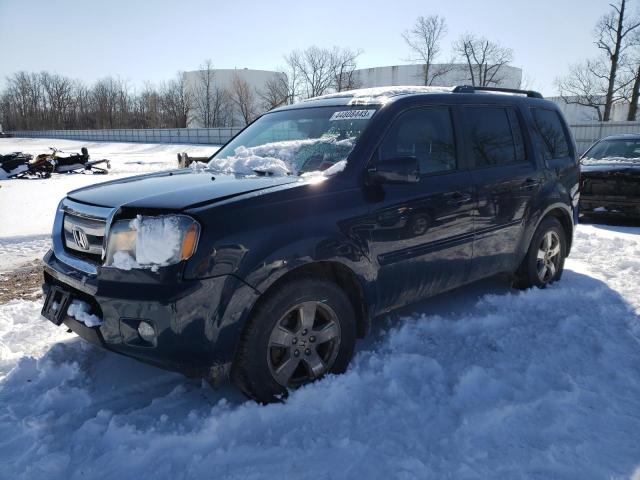 HONDA PILOT EXL 2011 with VIN 5FNYF4H57BB105468 - Photo from auction