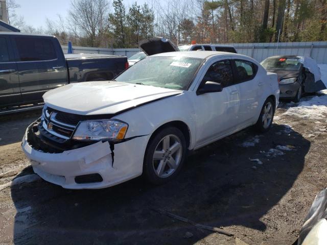DODGE AVENGER SE 2013 with VIN 1C3CDZABXDN661747 - Photo from auction