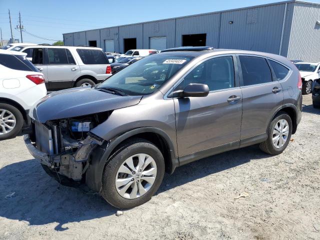 HONDA CR-V EX 2012 with VIN 3CZRM3H55CG702418 - Photo from auction