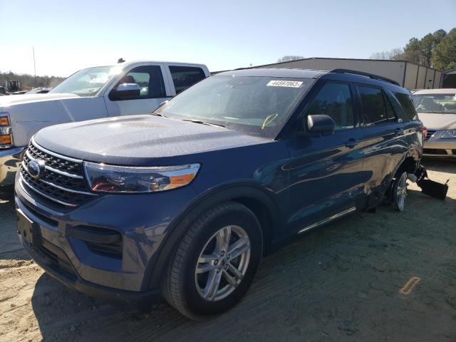 FORD EXPLORER X 2021 with VIN 1FMSK8DH5MGC50621 - Photo from auction