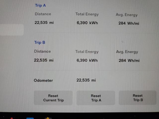 Photo 9 from auction – 2022 TESLA MODEL 3 with VIN 5YJ3E1EA3NF370504