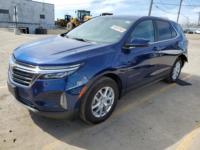 CHEVROLET EQUINOX LT 2022 with VIN 3GNAXKEV5NL125271 - Photo from auction