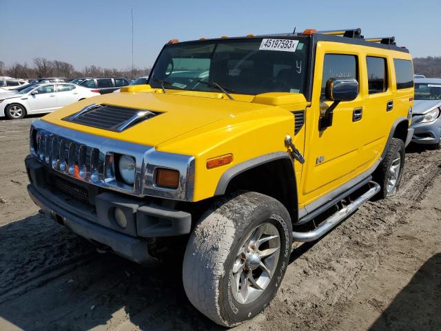HUMMER H2 2005 with VIN 5GRGN23U25H100277 - Photo from auction