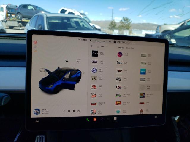 Photo 9 from auction – 2022 TESLA MODEL Y with VIN 7SAYGDEFXNF548103
