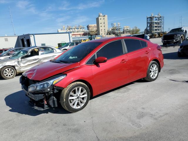 KIA FORTE LX 2017 with VIN 3KPFL4A79HE108043 - Photo from auction