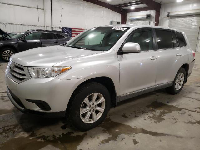 TOYOTA HIGHLANDER 2012 with VIN 5TDBK3EH3CS114451 - Photo from auction