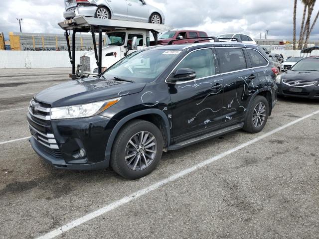 TOYOTA HIGHLANDER 2018 with VIN 5TDJZRFH7JS548331 - Photo from auction