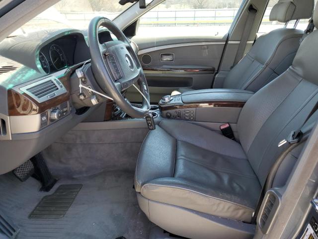 Photo 7 from auction – 2006 BMW 750 LI with VIN WBAHN83516DT35888