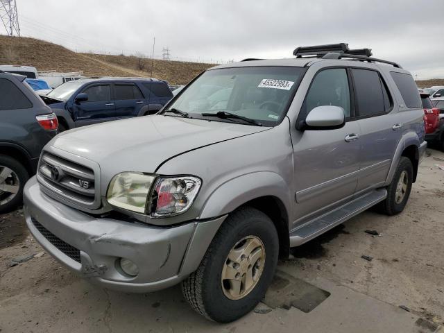 TOYOTA SEQUOIA SR 2003 with VIN 5TDBT44A03S155658 - Photo from auction