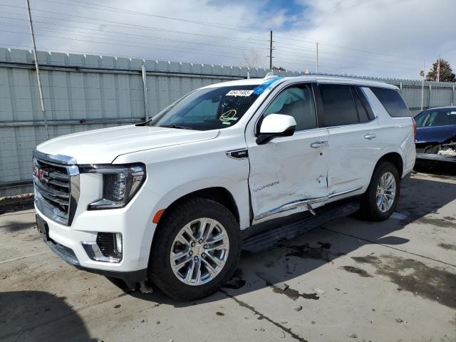 GMC YUKON SLT 2021 with VIN 1GKS2BKD3MR185679 - Photo from auction