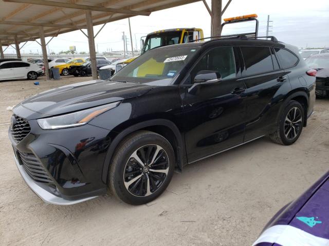 TOYOTA HIGHLANDER 2021 with VIN 5TDLZRAH3MS078979 - Photo from auction
