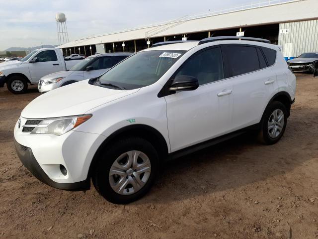 TOYOTA RAV4 LE 2015 with VIN 2T3ZFREV4FW225153 - Photo from auction