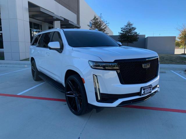 CADILLAC ESCALADE E 2021 with VIN 1GYS4LKL6MR234077 - Photo from auction