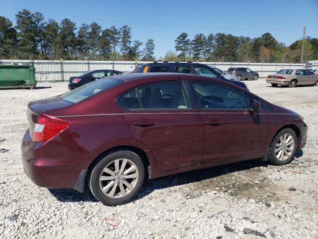 Photo 3 from auction – 2012 HONDA CIVIC EX with VIN 19XFB2F86CE098024
