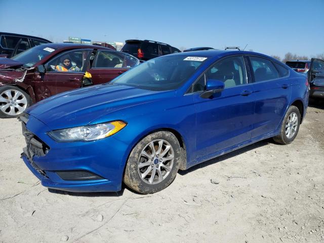 FORD FUSION S 2017 with VIN 3FA6P0G73HR301274 - Photo from auction