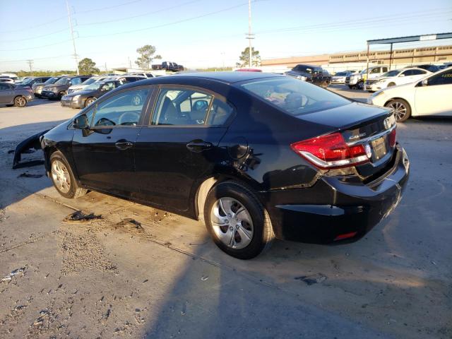 Photo 2 from auction – 2013 HONDA CIVIC LX with VIN 19XFB2F50DE073417