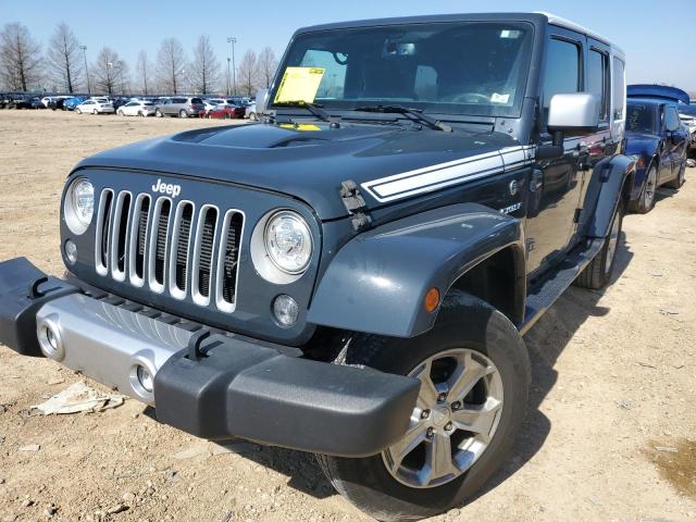 JEEP WRANGLER U 2017 with VIN 1C4BJWEG3HL671297 - Photo from auction