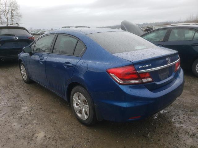 Photo 2 from auction – 2014 HONDA CIVIC LX with VIN 19XFB2F52EE041232
