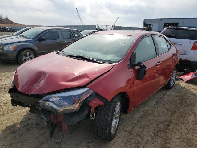 TOYOTA COROLLA L 2015 with VIN 2T1BURHE6FC289871 - Photo from auction