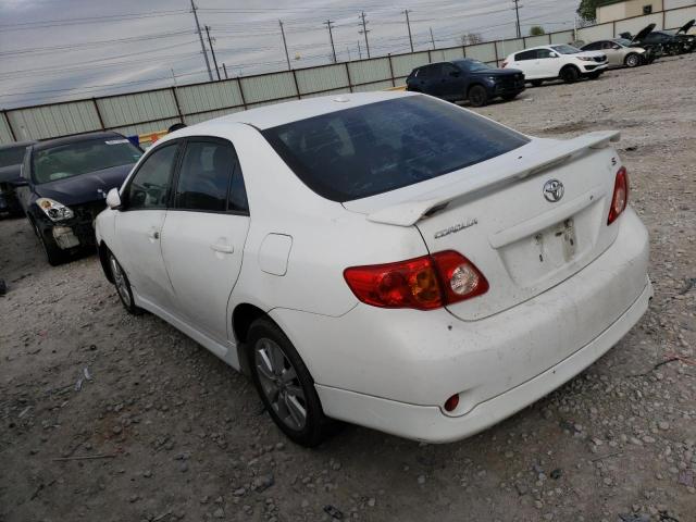 Photo 2 from auction – 2009 TOYOTA COROLLA BA with VIN 1NXBU40E89Z128259