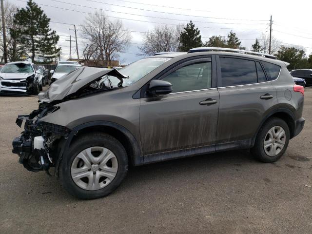 TOYOTA RAV4 LE 2015 with VIN JTMZFREVXFD076552 - Photo from auction