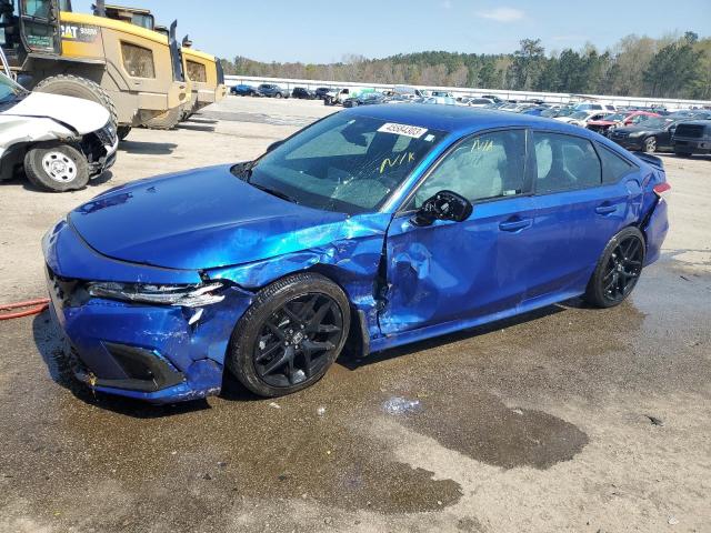 HONDA CIVIC SI 2022 with VIN 2HGFE1E56NH476098 - Photo from auction