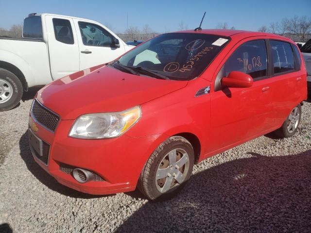 CHEVROLET AVEO LS 2010 with VIN KL1TD6DE3AB134699 - Photo from auction