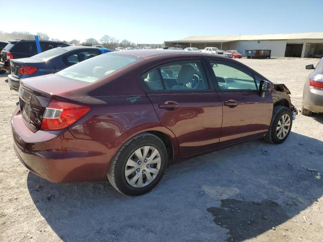 Photo 3 from auction – 2012 HONDA CIVIC LX with VIN 19XFB2F59CE065976