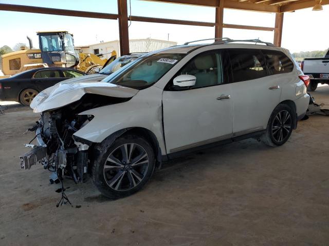 NISSAN PATHFINDER 2017 with VIN 5N1DR2MM8HC907083 - Photo from auction