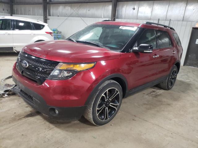 FORD EXPLORER S 2013 with VIN 1FM5K8GTXDGC43516 - Photo from auction