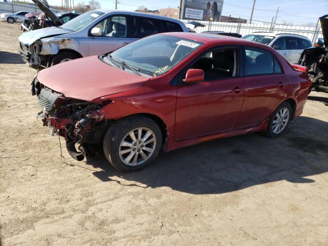 TOYOTA COROLLA BA 2010 with VIN 1NXBU4EE9AZ368319 - Photo from auction