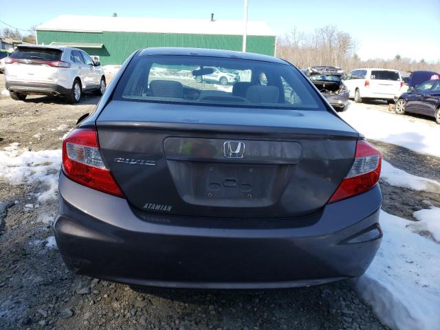 Photo 6 from auction – 2012 HONDA CIVIC LX with VIN 2HGFB2F54CH508945