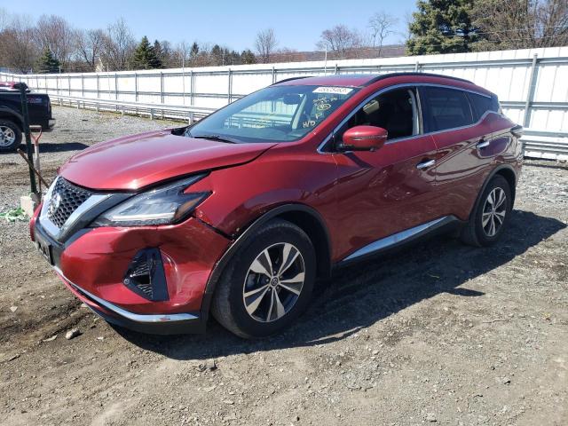 NISSAN MURANO SV 2020 with VIN 5N1AZ2BS8LN170422 - Photo from auction