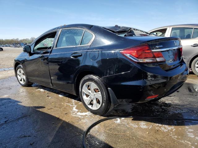 Photo 2 from auction – 2013 HONDA CIVIC LX with VIN 19XFB2F50DE219427
