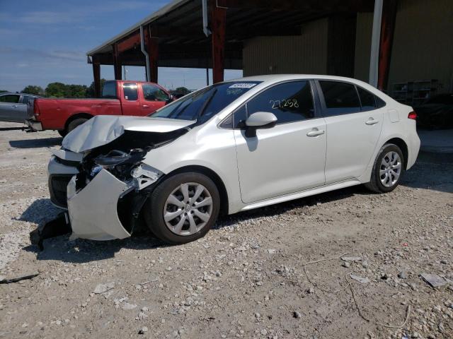 TOYOTA COROLLA LE 2021 with VIN JTDEPMAE2MJ138559 - Photo from auction