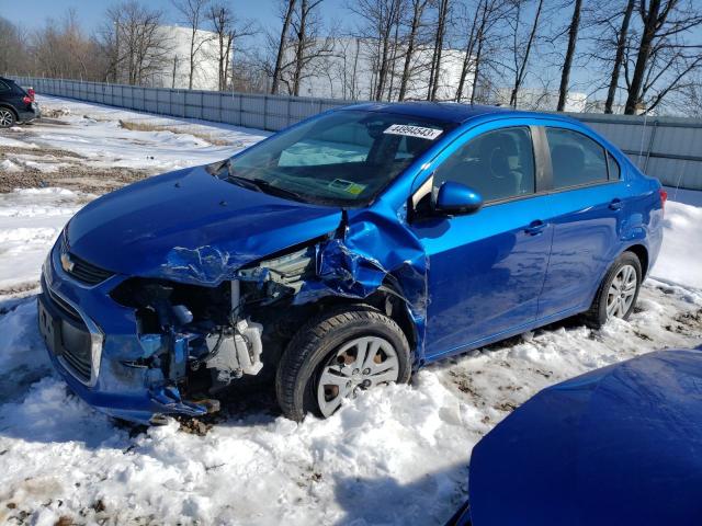 CHEVROLET SONIC LS 2017 with VIN 1G1JB5SG1H4124703 - Photo from auction