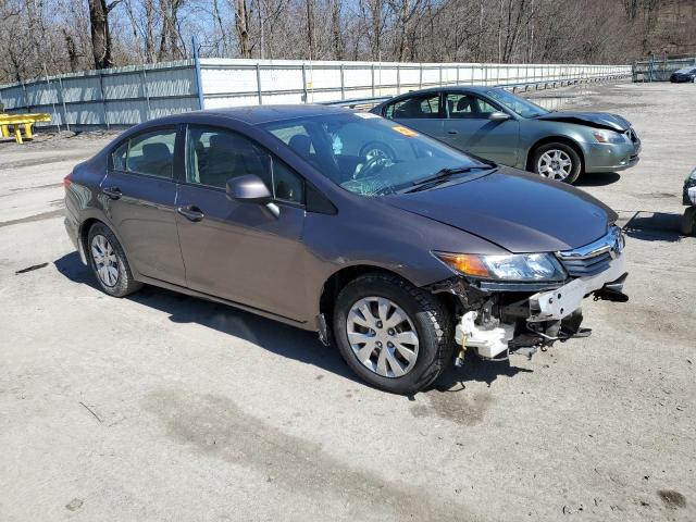 Photo 4 from auction – 2012 HONDA CIVIC LX with VIN 19XFB2F5XCE355837