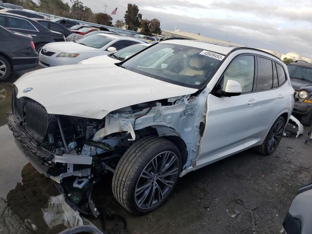 Photo 1 from auction – 2022 BMW X3 XDRIVE3 with VIN 5UX53DP02N9L62519