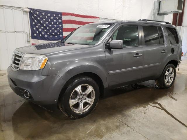 HONDA PILOT EXL 2012 with VIN 5FNYF4H62CB047666 - Photo from auction