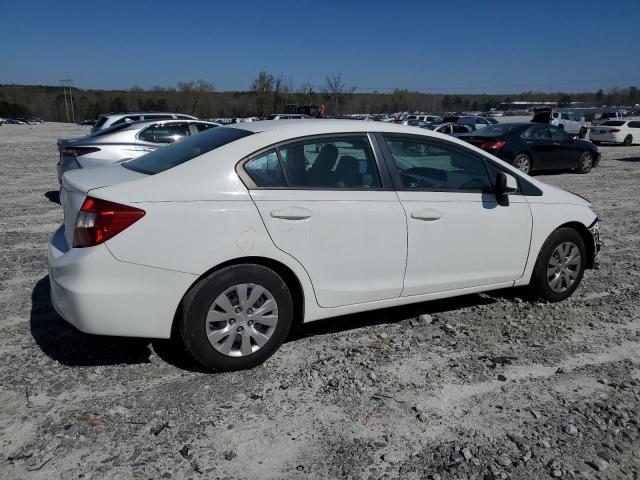 Photo 3 from auction – 2012 HONDA CIVIC LX with VIN 19XFB2F54CE075492