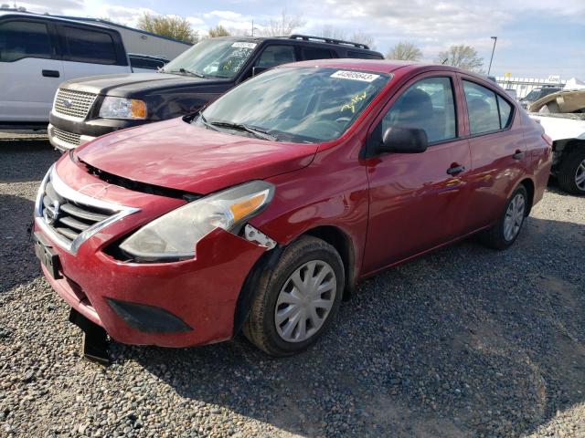 NISSAN VERSA S 2015 with VIN 3N1CN7AP7FL916479 - Photo from auction
