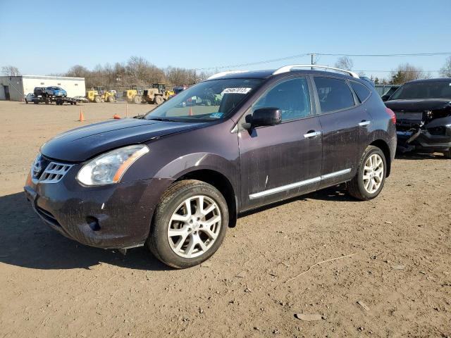 NISSAN ROGUE S 2013 with VIN JN8AS5MV4DW649972 - Photo from auction