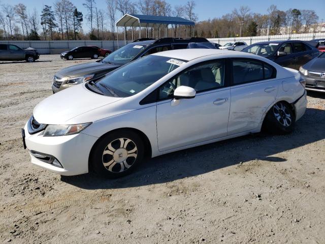 HONDA CIVIC HYBR 2014 with VIN 19XFB4F31EE001993 - Photo from auction