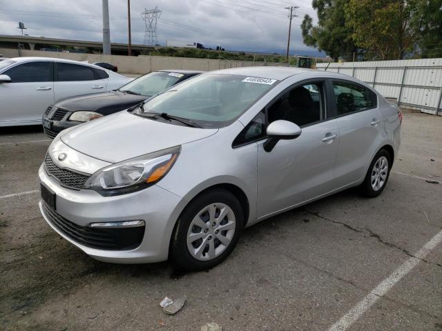 KIA RIO LX 2016 with VIN KNADM4A37G6637056 - Photo from auction